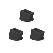 1/3 件汽车安全带扣固定器，硅胶便捷式汽车安全带增压器，汽车安全带固定器配件，可使扣环直立定位，适用于大多数汽车 - 固定扣 - 查看 11