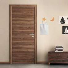 Confezione da 2 ganci da parete in legno per bambini, ganci da parete a forma di stella e luna per la decorazione della stanza, per appendere cappelli e appendere vestiti - Giallo - Visualizzare 8