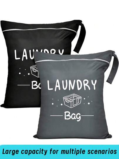 Large Travel Bag, Wet Dry Drawstring Washable Bag For Dirty Clothes, Swimwear, Gym Available In Blue, Pink, Black, Gray Premium Textured Solid Colour Organizer Monogrammed Clothes Storage, Packing Cube School Supplies College Dorm Essentials Lipstick, Brush, Skincare, Vacation And Festival Halloween Christmas Multifunctional Use, Boho Vibes Cubes, Including Toiletry Makeup Underwear, Shoe & Clothing Bags