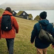 Fjällräven Skule 28 Backpack - Navy - Black - View 9