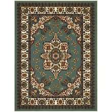 Antep Rugs Alfombras Oriental - Alfombras tradicionales antideslizantes de 2 x 4 pulgadas (antideslizantes) de perfil bajo con respaldo de goma para cocina (verde, 2 pies 3 pulgadas x 4 pies)(91.4 cm x 1.52 ms Verde) - Tipo31 - Ver 3