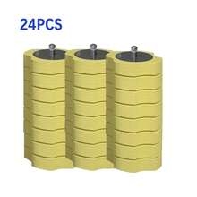 FoBianJie Đầu thay thế chổi vệ sinh dùng một lần hương chanh vàng Trang trí phòng tắm Trang trí mùa thu - Đầu cọ thay thế chanh vàng 4 góc (không kèm tay cầm) - Xem 13