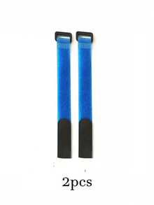 2 chiếc dây buộc cần câu, dây đeo vai, khóa dán, dây buộc thắt lưng, dây buộc cần câu, dụng cụ câu cá ngoài trời - Nhiều màu - Xem 12