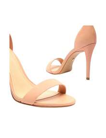 Isabelli Stiletto High Heel Sandal - 棕色 - 查看 3