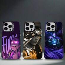 V-Valorant 1 Phone Case For IPhone 16,15,14,13,12,11,8,7,Pro,Max,Plus,Mini,XS,SE Anti Fall Black Matte Hard.Halloween Accessories. - Mix Color 2 - View 3