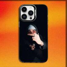 Funda para teléfono O-Omar Courtz Primera Musa para 17,16,15,14,13,12,11,Pro,E,MAX, cubierta negra mate a prueba de golpes - z3 - Ver 4