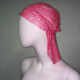 Rose Red Short Style With Dense Mesh