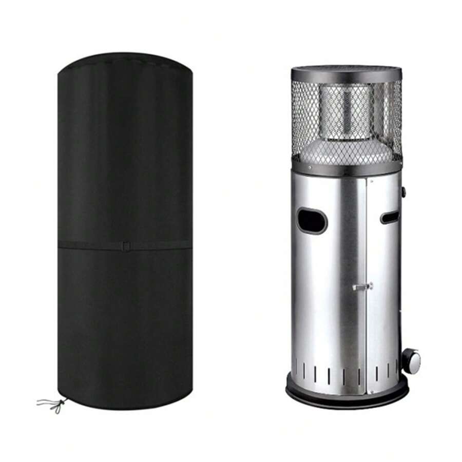 Outdoor Stand-Up Heater Dust Cover - Black - View 1