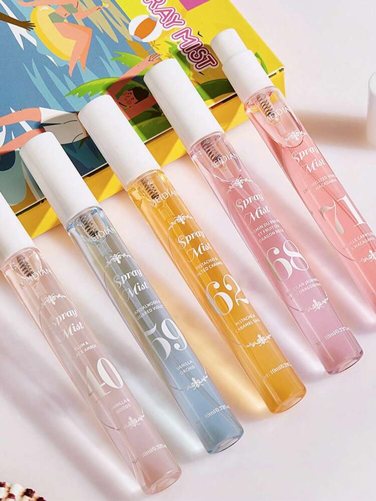 1/5 Packungen tragbare Geschenkbox mit brasilianischem Duftspray, verströmt eleganten Janeiro-Vanille-Kokos-Frucht-Zitrus-Holz-Marine-Duft, ideal als Lufterfrischer für Innen, Außen, Dates, Partys, Treffen, Reisen, Feiertage, Zuhause, Hotel, Büro und ein perfektes Geschenk für Familie, Verwandte, Freunde, Strandurlaub, Geburtstag, Muttertag, Erntedankfest, Weihnachten, Neujahr, Frühjahr/Sommer-Auswahl, Brautjungferngeschenke, Raum, Schlafzimmerdekoration, Strand, Reisen, für Männer, für Frauen, Urlaub - Verschiedenfarbig - Übersicht 2