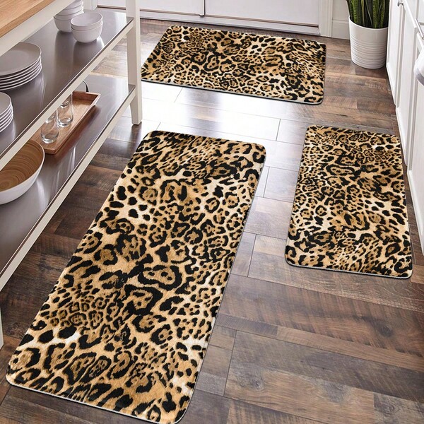 1 قطعة ديكور منزلي، ديكور غرفة، ديكور حمام، بساط حمام، بساط حمام مانع للانزلاق، ديكور مطبخ، بساط مطبخ، طقم حمام، بساط مدخل، بساط أمام الباب، سطح ناعم فاخر، بساط مضاد للإرهاق، بساط بنمط طباعة نمر، بساط بنمط طباعة حيوان، بساط بطراز كلاسيكي بسيط، سطح ناعم ومريح، يريح القدمين، يقلل من الإرهاق بساط مطبخ