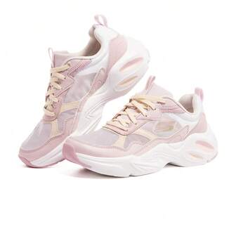 Skechers D'LITES Series Fashion Lace-Up Sneakers 896003