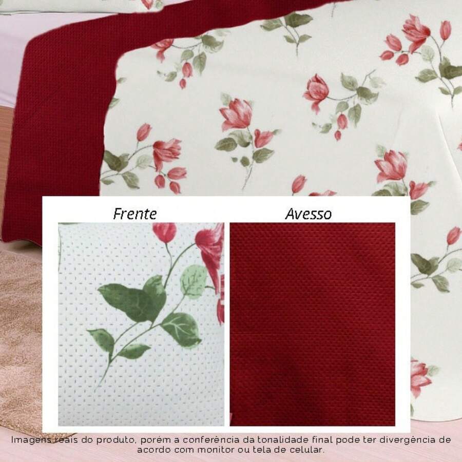 3-Piece Queen Size Bedspread Set, Patchwork Quilt, Ultra Double-Sided - 查看 1