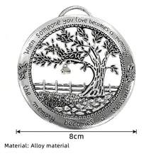 TYFYO 1Pc Cây Sự Sống Đồ Trang Trí Giáng Sinh Tưởng Niệm Khi Người Bạn Yêu Trở Thành Ký Ức Ký Ức - Bạc - Xem 5