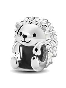 1颗925纯银企鹅抱石圣诞礼物吊坠珠，适合女士手链、手镯、DIY首饰制作 - 串珠集合 - 查看 12