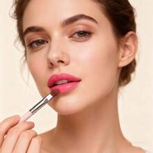 The 3 Pieces Makeup Brush Set (With Storage Box) Includes A Lip Shaping Brush, A Contouring Brush, And An Eyeshadow Brush. It Is Soft And Does Not Shed Hairs, Suitable For The Glamorous And Fashionable Style Of The 90s. It Is Suitable For Birthday, Christmas Gifts, Party Preparations, And Can Be Carried Around At Any Time., Foundation Brush, Concealer Brush, Blush Brush, Contour Brush, Blush Brush, Bronzer Brush, Powder Brush, Foundation Brush, Blush Brush