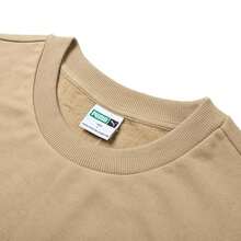 Men's PUMA TEAM JP Crew TR Series Loose Casual Sweatshirt, 625802-83 - Light Brown - View 3
