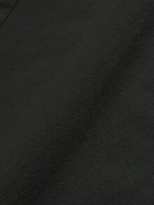 Men's Linen Drawstring Pants, Suitable For All Seasons, Casual And Versatile, Suitable For Daily Wear, Weekend Outings, Linen Blended Fabric, Solid Color Knit Fabric, Yoga Pants, Beach Pants, Essential For Autumn, An Excellent Gift For Boyfriend Or Husband. - 黑色 - 查看 10