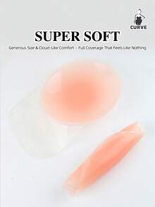 硅胶提拉胸贴 - 大胸专用隐形提拉胸贴 - 藕粉色 - 查看 6