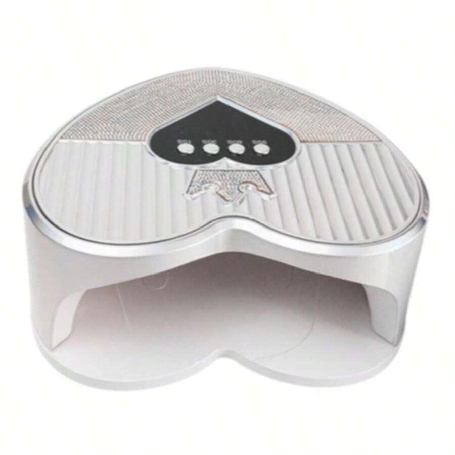 Lámpara UV/LED Profesional 288W con Diamante en Forma de Corazón para Uñas - Blanco - Ver 1