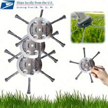 1 Pcs Heavy-Duty Replacement Grass Trimmer Head With - Sharp Cutting Edges, Compatible With Cordless  Eater, String Trimmer - For Lawn Care, Garden, Residential Use - Compatible With Electric Trimmers, Cordless Grass Trimmer, (3 Heads/6 Heads)