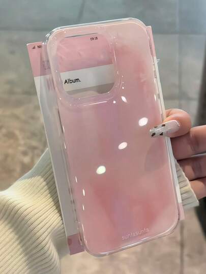 Cute 3D Gradient Glitter Phone Case Compatible With IPhone 17 ProMax 17 Pro 17 Air 16 15 14 Plus 13 12 Pro Max 11 Luxury Bling Protection Soft Cover Cases