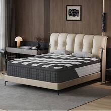 10/12/14  Inch Queen Size Mattress - Medium Firm Hybrid Memory Foam & Pocket Spring Bed With Cooling Motion Isolation, Pressure Relief, Individually Wrapped Coils - Heavy-Duty Bed Frame Compatible Mattress Topper - Black - View 7