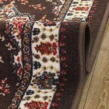 Antep Rugs Alfombras Oriental - Alfombras tradicionales antideslizantes de 2 x 4 pulgadas (antideslizantes) de perfil bajo con respaldo de goma para cocina (verde, 2 pies 3 pulgadas x 4 pies)(2' x 7' Marrón) - Tipo 10 - Ver 9