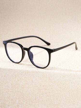 1pc Unisex Square Casual Retro Street Style Beach Party Flat Lens Sunglasses