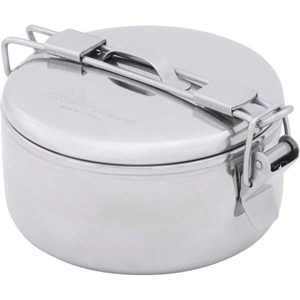 Stainless Steel Stowaway Camping Pot