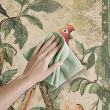 5x8 Area Rug Bedroom, Boho Vintage Floral 5x8 Ft Washable Soft Large Rug Living Room, Dining Room, RV, Car, Non-Slip Floor Carpet With Rubber Backing, Greyish Green - 綠色/多種 - 查看 5
