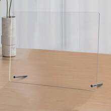 1 لوح رسائل مكتبي من الأكريليك (30 * 20 سم) لوح أبيض قابل للمسح - بسيط وعملي ، وهو مساعد موثوق به للدراسة وإجتماعات المكتب وتدوين الملاحظات. ديكور غرفة النوم ، هدايا شخصية ، أدوات مجموعات ، مشاريع مدرسية ، ملحقات مكتبية.