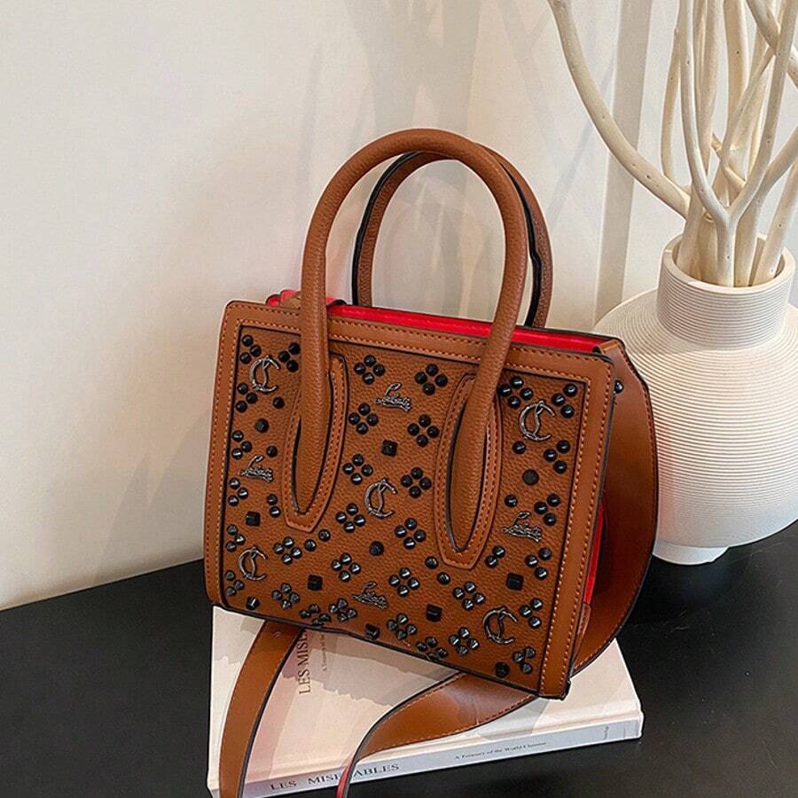 Bolsos de hombro para mujer - Marrón - Ver 1