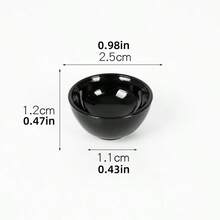 40pcs Plastic Miniature Food Play Bowls Scene Model Decorative Accessories DIY Dollhouse Miniature Kitchen Utensils Small Bowls Toys Christmas