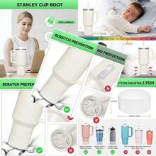 PICcircuit 2PCS For  Boot Silicone Bottom For  Adventure 40oz 30oz IceFlow 20oz 30oz Bottlefor Hydroflask Tumbler 1224oz For  Cup Accories Avoid ScratchesNoise - Trong sáng - Xem 1