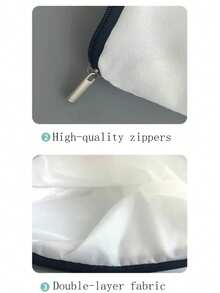 Bolsa de maquillaje con estampado de gato lindo y bolsa de cosméticos con cremallera y bolsa de artículos de tocador - Bolsa de medicina reutilizable estilo bohemio académico, bolsa de almacenamiento con tema animal, bolsa para lápices, bolsa de almacenamiento - Para la escuela, la decoración del hogar de verano, la bolsa de aperitivos 9in*6in Bolsa de maquillaje Bolsa de cosméticos Bolsa de aseo Bolsa de viaje Artículos esenciales de vacaciones Artículos esenciales de vacaciones para hombres y mujeres