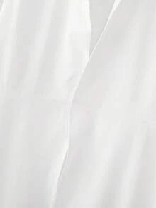 INCERUN Fashion Mens Stand Collar Long Sleeve High Low Shackets Blazer Cardigans Casual Party Long Coat - 白色 - 查看 6