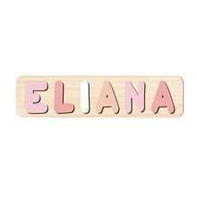 1pc Customized Name Puzzle, Personalized 3D Letter Puzzle And Wooden Name Puzzle. Ideal Gift For Baby Boys Or Baby Girls, Suitable For Birthday, Christmas, Anniversary!,Mini Stuff - Pink and White New Font - View 8