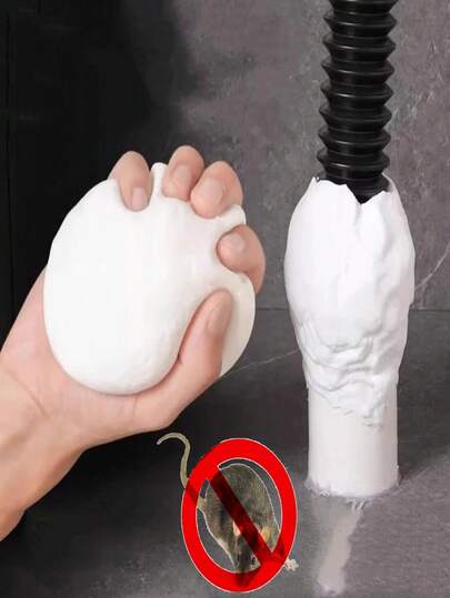 5/10pcs White Plumber's Putty - Waterproof Moldable Sealant, Suitable For Pipe, Wall And Air Conditioner Hole Patching - For DIY And Workshop Use, Quick Drying, No Tools Required For Repair, Silicone-Based Material