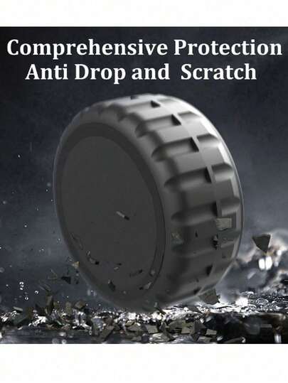 1pc Apple Tracker Protective Case, Anti-Lost Locator Tracker, PC Material With Strong Magnet, Fully Waterproof