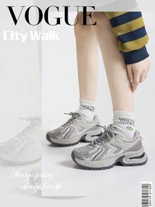 Alan Vincent [City Sports Shoes Series] Gray Sports Shoes, Women's 2025 New Thick-Soled Sports Shoes, Comfortable And Fashionable Running Shoes, Increased Height Casual Sports Shoes, Women's Outdoor Shoes, Ladies Shoes, Breathable Mesh