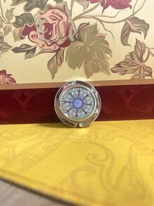 對稱花朵折疊掛鉤蝴蝶桌邊辦公桌面掛式收納袋 便攜掛鉤 女款女孩適用 工作居家收納 - 彩色 - 查看 7