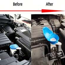 Durable Rubber Windshield Washer Fluid Reservoir Cap - Fits 1.81-1.97 Inch Openings, Includes Cleaning Funnel, Leak-Proof And Corrosion-Resistant, Easy To Install Auto Accessory - Multicolor - View 6