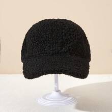1pc Kids Baseball Cap, Warm 6-Panel Hat, Outdoor Sports Cap, Adjustable Size, Autumn/Winter - 1PC - View 11