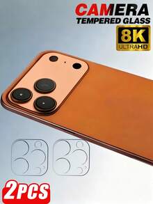 2片装全覆盖摄像头镜头保护膜，兼容 17/16 Pro Max/17 Air配件，后置摄像头镜头保护膜 - 無色 - 查看 23