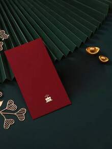 6/12PCS Deluxe Red Envelopes With Gold Seal,Perfect For Birthday,Wedding,New Year,Valentine's Day And Spring Festival,Lucky Money Gift Envelope In Red Packaging,Red Packets,Lunar New Year Gifts - Multicolor - View 5