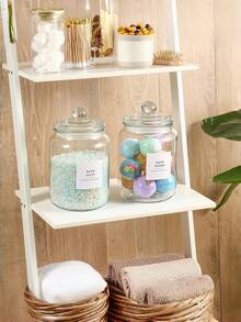 半加仑玻璃洗衣收纳罐,用于洗衣房整理的玻璃罐,带竹盖和标签的玻璃罐,用于洗衣房整理和收纳的玻璃容器,半加仑密封玻璃罐架,用于存放洗衣液、洗衣凝珠、香氛珠,洗衣液收纳架,用于整理洗衣液的容器,用于存放洗衣液的容器,洗衣液容器,洗衣罐,用于存放洗衣液的玻璃罐 - 彩色 - 查看 7