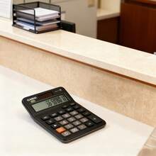 Casio Stylish Calculator, Blending Fashion And Precision, It Meets Every Calculation Need And Suits Any Office Setting M-12B-C/M-12B-C-P/M-12B-C-B/M-12B-C-G - Black - View 6