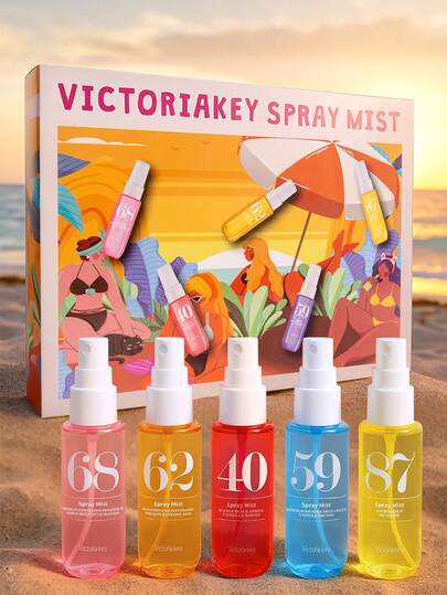 4 Bottles Of 40ml Brazilian Fragrance Mist, 4 Combination Options Available, Indoor & Outdoor Air Freshener, Multi-Layer Scent, Long-Lasting Aroma, Brings Delightful Experience. Elegant Blend Of Vanilla, Coconut, Floral Fruit, Citrus, Woody And Marine Notes, Suitable For Dates, Parties, Gatherings, Holidays, Home, Hotel, Office And More, An Ideal Gift For Friends And Family, Women's Day, Travel Essentials, Wedding Favors, Y2k, Bedroom, Car Accessories Women, Kitchen Decor, Cute Stuff