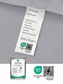 1 قطعة ملاءة سرير ذات موحد اللون فائقة اللين، خفيفة الوزن كالسحابة، جيب عميق 25 سم، تناسب جميع أحجام الأسرّة - توين، فول، كوين، كينج، ضرورية للاستخدام المنزلي والسكن الجامعي - رمادي حجري فاتح - مشاهدة 9