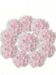 Künstliche Hortensien Seidenblüten mit Stielen, Künstliche Blumen für Hochzeitsmittelpunkt, Heim- und Garten-Party-Dekoration, Seiden-Hortensien-Blütenköpfe für Hochzeitsdekoration, Wohnraum-Essentials, Wohnzimmer, Esszimmer, Schlafzimmer, Brautblumen, Armblumen, Brustblumen, Geburtstagsparty-Zubehör Weiß, Valentinstag, Geschenk